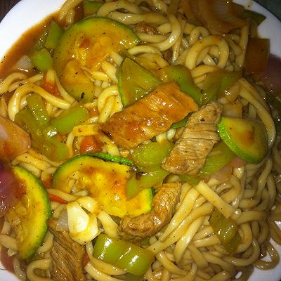新疆风味炒面