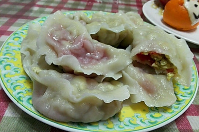 西红柿鸡蛋水饺