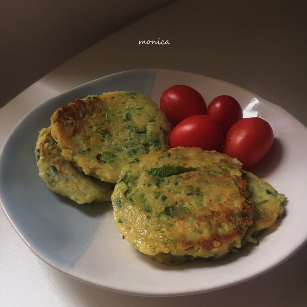 超简单的豆渣蔬菜煎饼