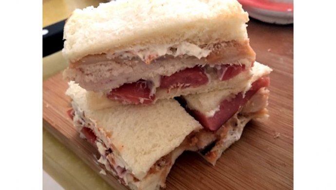 简易早餐三明治