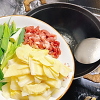 #做川菜，用豪吉#川味冬笋炒肉的做法图解7