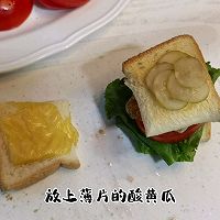 #丘比小能手料理课堂#0难度的mini三明治 营养均衡的做法图解16