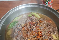 水煮番茄牛肉片的做法