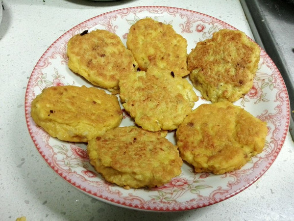 宝宝辅食--营养豆腐饼