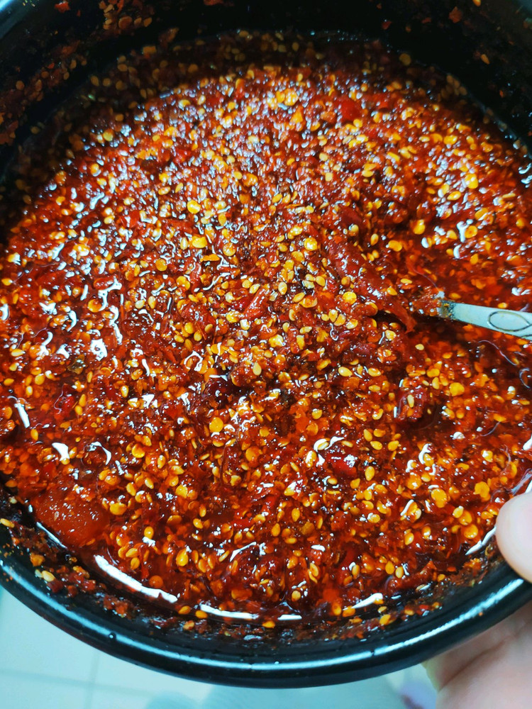干吃辣椒油下粥下馒头（奶奶的老手艺）的做法
