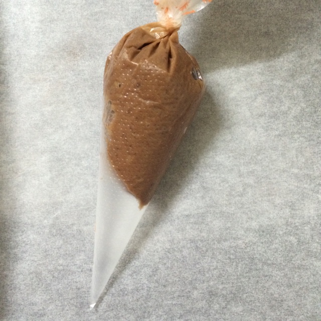可可酥皮泡芙的做法图解5