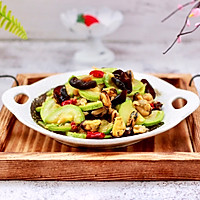 蒜香西葫芦海虹炒木耳的做法图解20