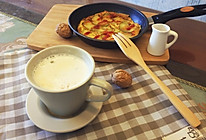 豆蔻燕麦牛奶+西葫芦煎蛋#营养早餐#的做法