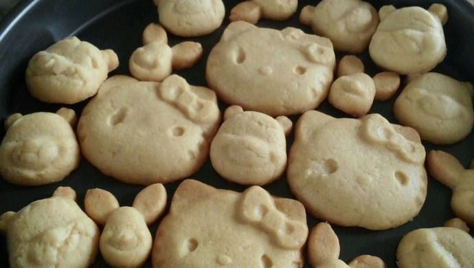 卡通花生奶油饼干