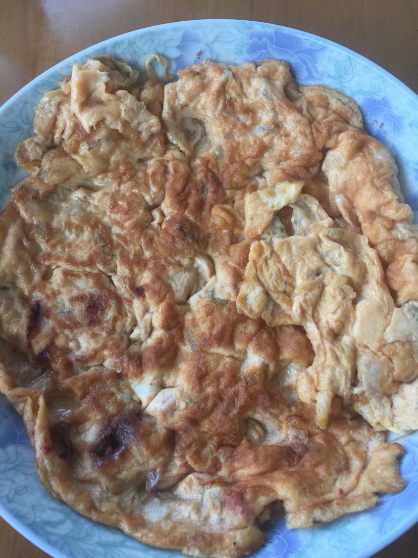 腐乳炒鸡蛋的做法图解1