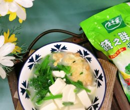 #轻食季怎么吃#鸡蛋豆腐汤的做法