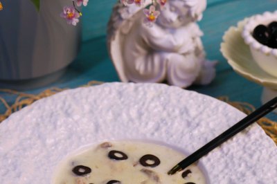 虾仁橄榄浓汤