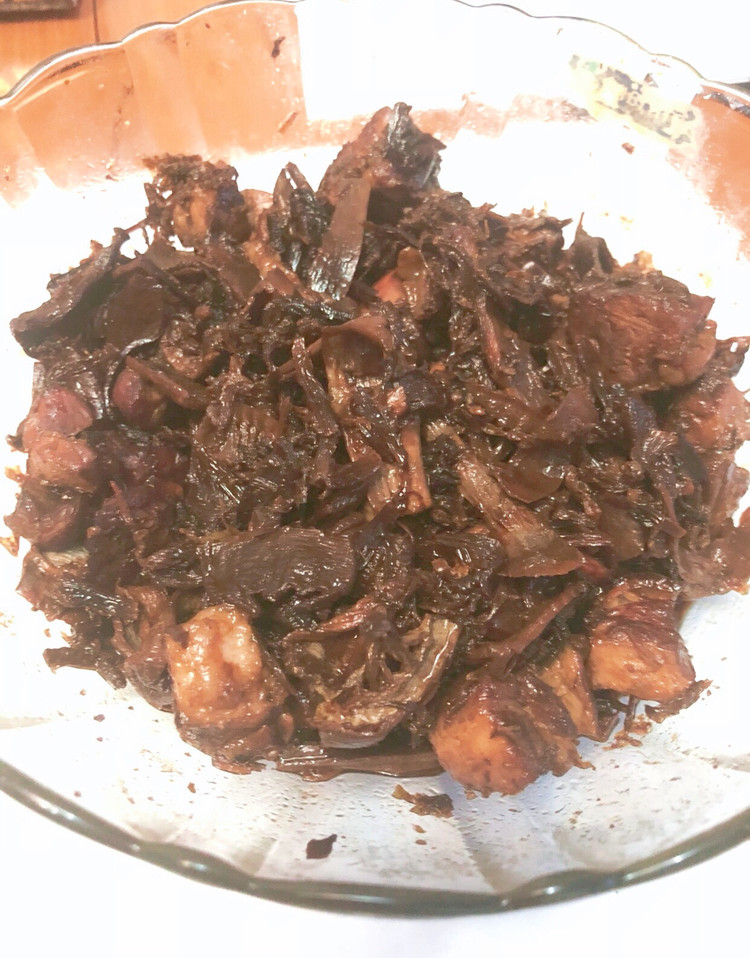 梅干菜蒸肉的做法