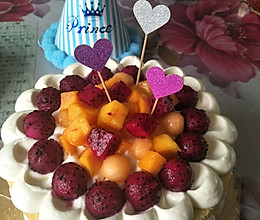 水果生日裸蛋糕的做法