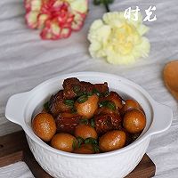 鹌鹑蛋红烧肉#樱花味道#的做法图解11