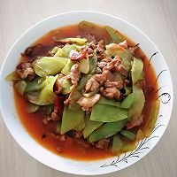 家常莴笋炒肉的做法图解8
