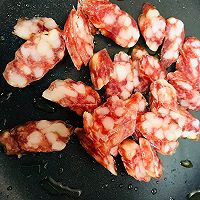 青椒炒腊肠的做法图解4