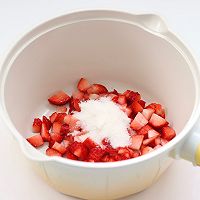 #莓语健康日记#草莓椰奶啵啵的做法图解4