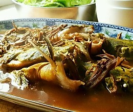 笋干菜汪刺鱼汤的做法