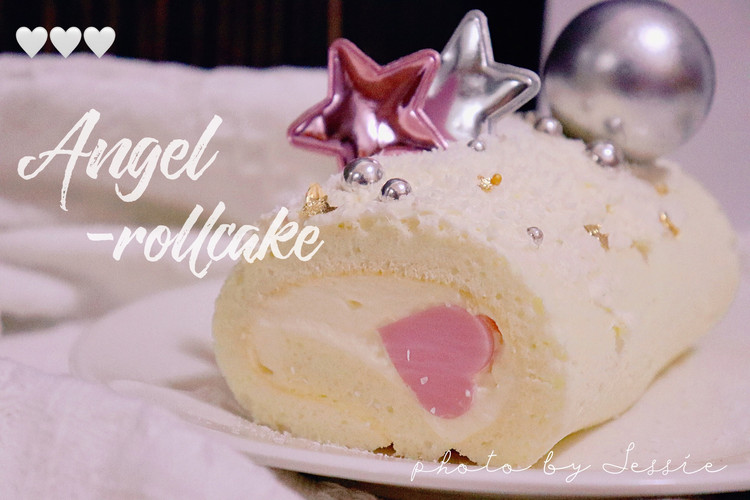 天使果冻蛋糕卷：治愈系白色，消耗多余蛋清！的做法