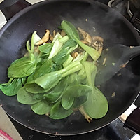 家常菜香菇油菜的做法图解6