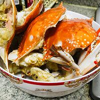 好吃到舔手指的香辣梭子蟹的做法图解7