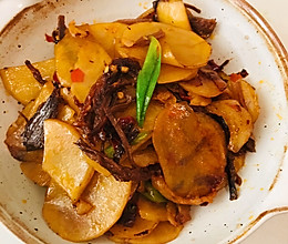 土豆片炒肉的做法