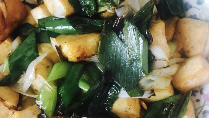 大葱烧豆腐