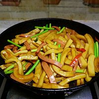 #夏至日，大口吃面#小炒千叶豆腐的做法图解7