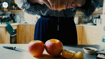 橙子果酱烤苹果【安卡西厨】的做法图解2