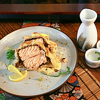 惠灵顿三文鱼的做法图解9