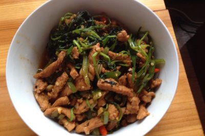 香辣肉丝