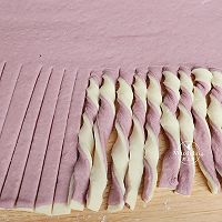 【双色紫薯馒头】一次发酵好吃又好看的做法图解5