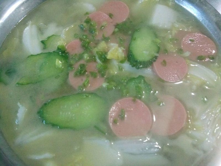 白菜汤的做法