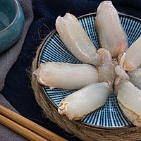 甜椒炒蟹脚肉的做法图解1