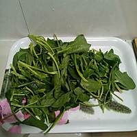 菠菜鸡蛋汤的做法图解1