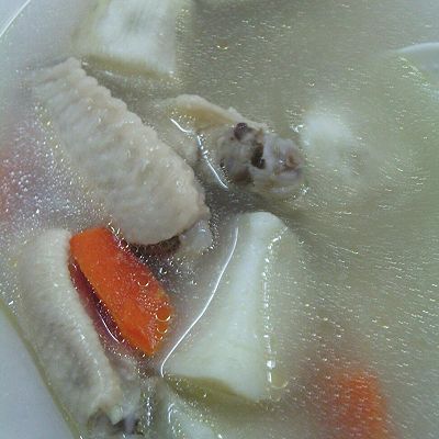 山药鸡翅汤 电饭煲懒人