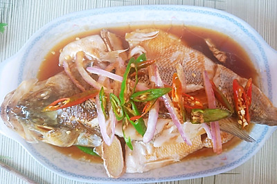 清蒸鲈鱼