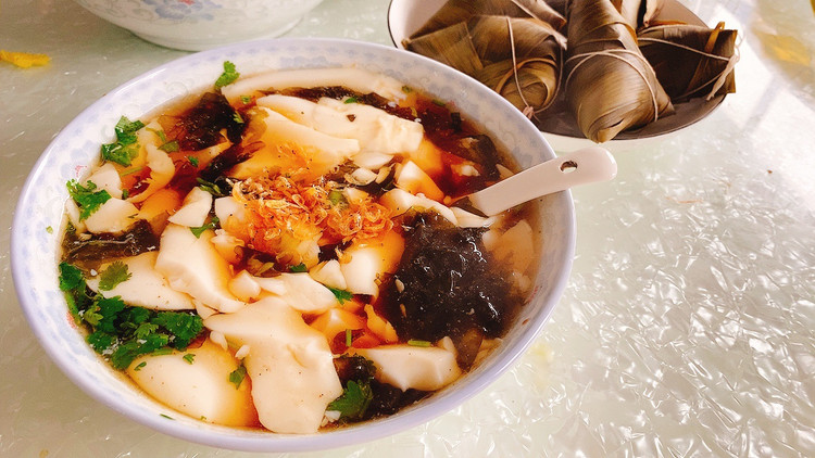 家常简易咸豆花的做法