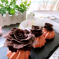 手工巧克力玫瑰花的做法图解14