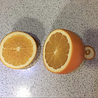 #憋在家里吃什么#香橙蒸蛋的做法图解1