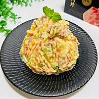 #年夜饭菜谱#软糯香甜土豆沙拉的做法图解9
