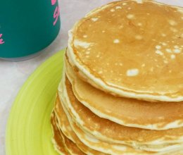 pancake~西式早餐可当小零食(๑•́₃ •̀๑)的做法