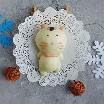 可爱小猫咪馒头