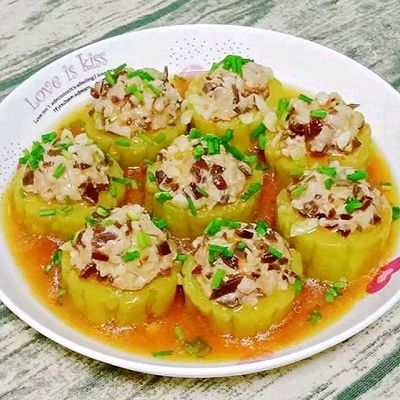 猪肉木耳酿苦瓜