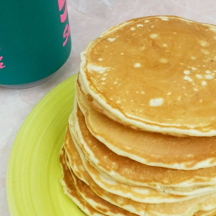 pancake~西式早餐可当小零食(๑•́₃ •̀๑)的做法