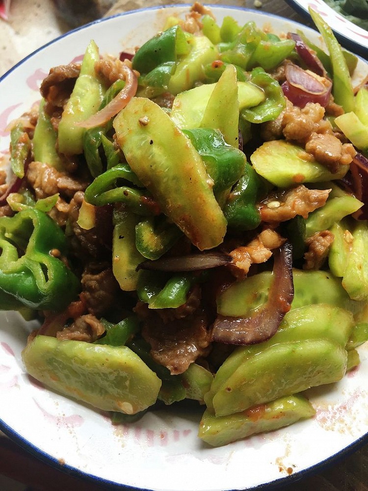 青椒黄瓜的做法