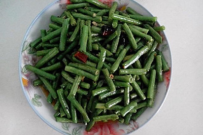 清炒豇豆