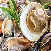 地中海风味香蒜综合蛤蜊锅的做法图解6