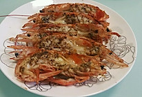 椒盐烤红虾的做法